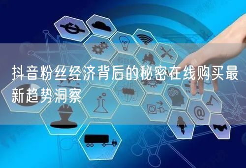 抖音粉丝经济背后的秘密在线购买最新趋势洞察